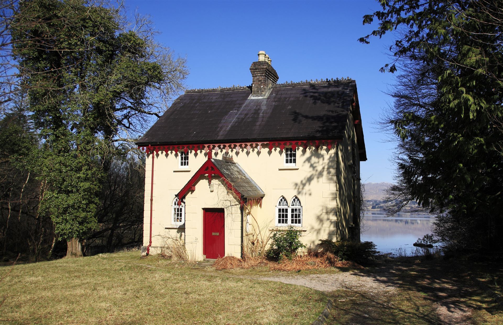 Landhaus am Lough Eske bei Donegal