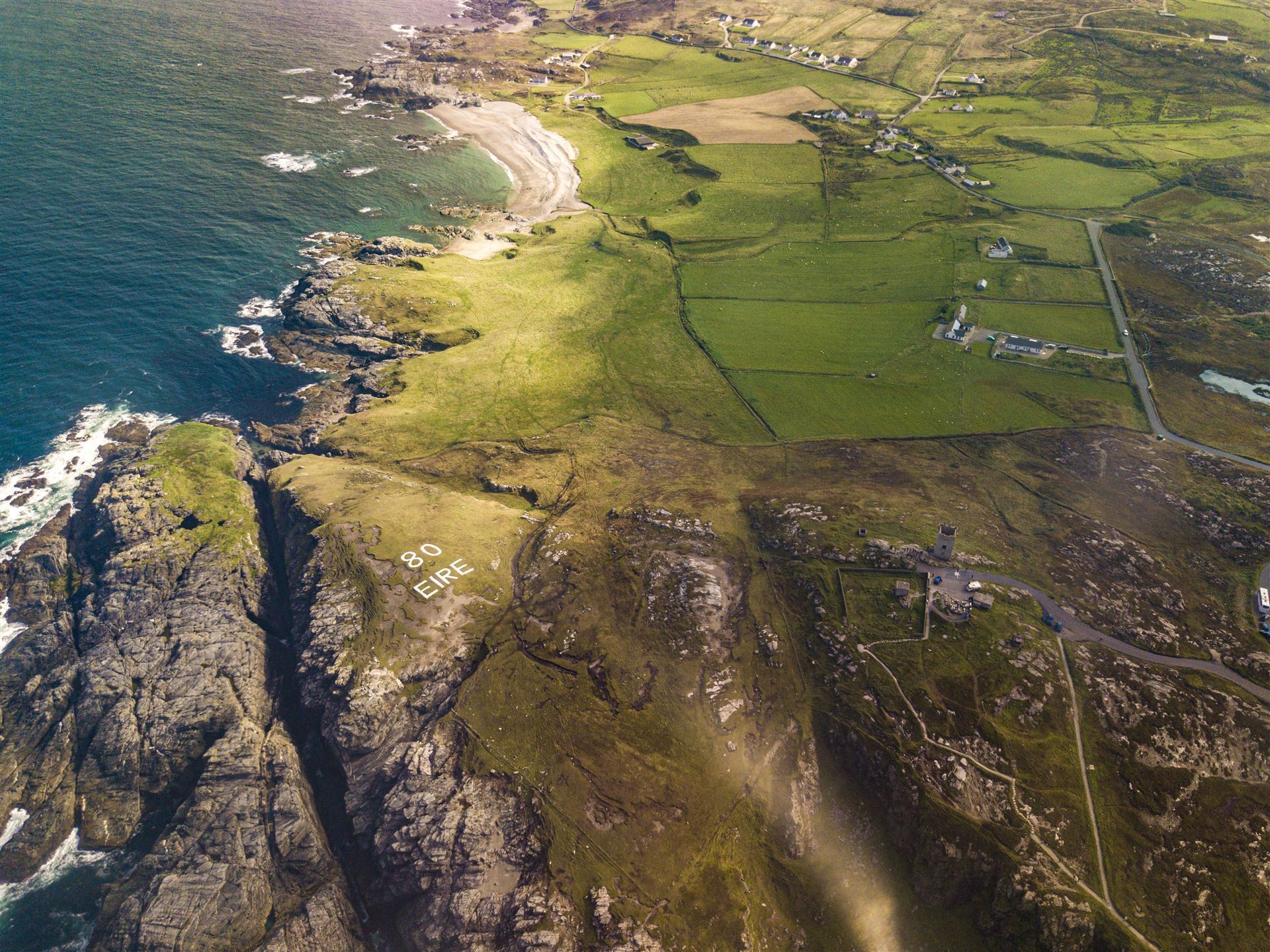 Blick auf die Halbinsel Inishowen