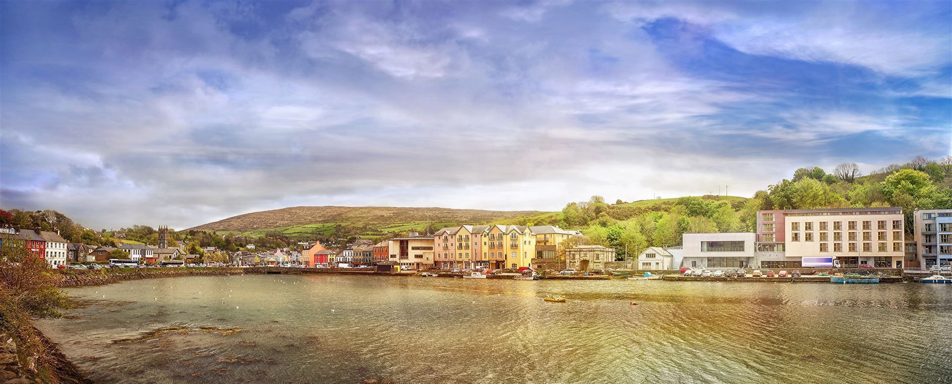 Blick auf die Stadt Bantry