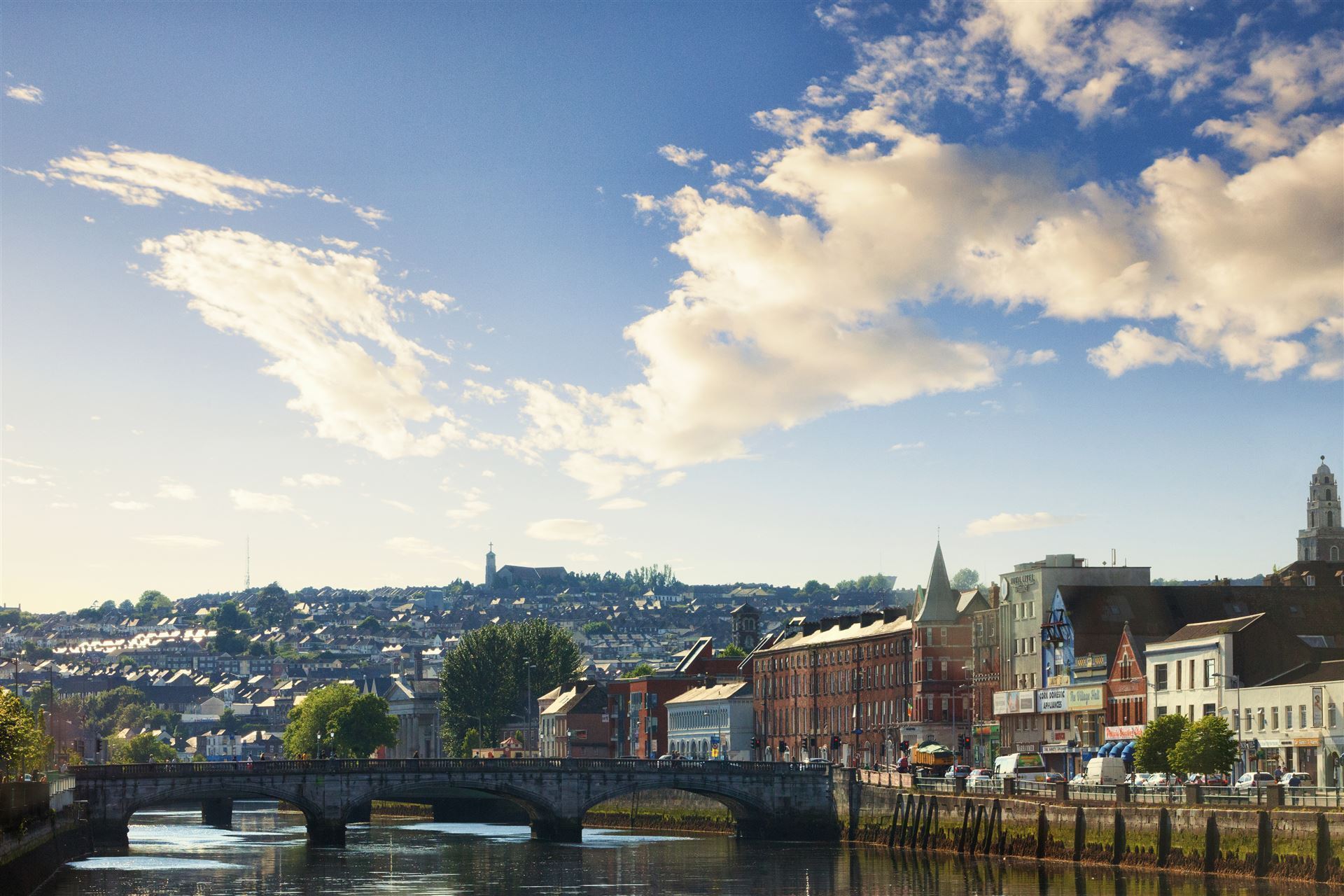 St. Patricks Bridge & Fluss Lee in Cork
