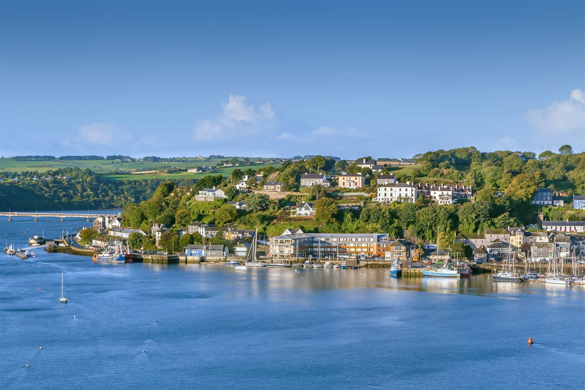 Blick auf die Stadt Kinsale