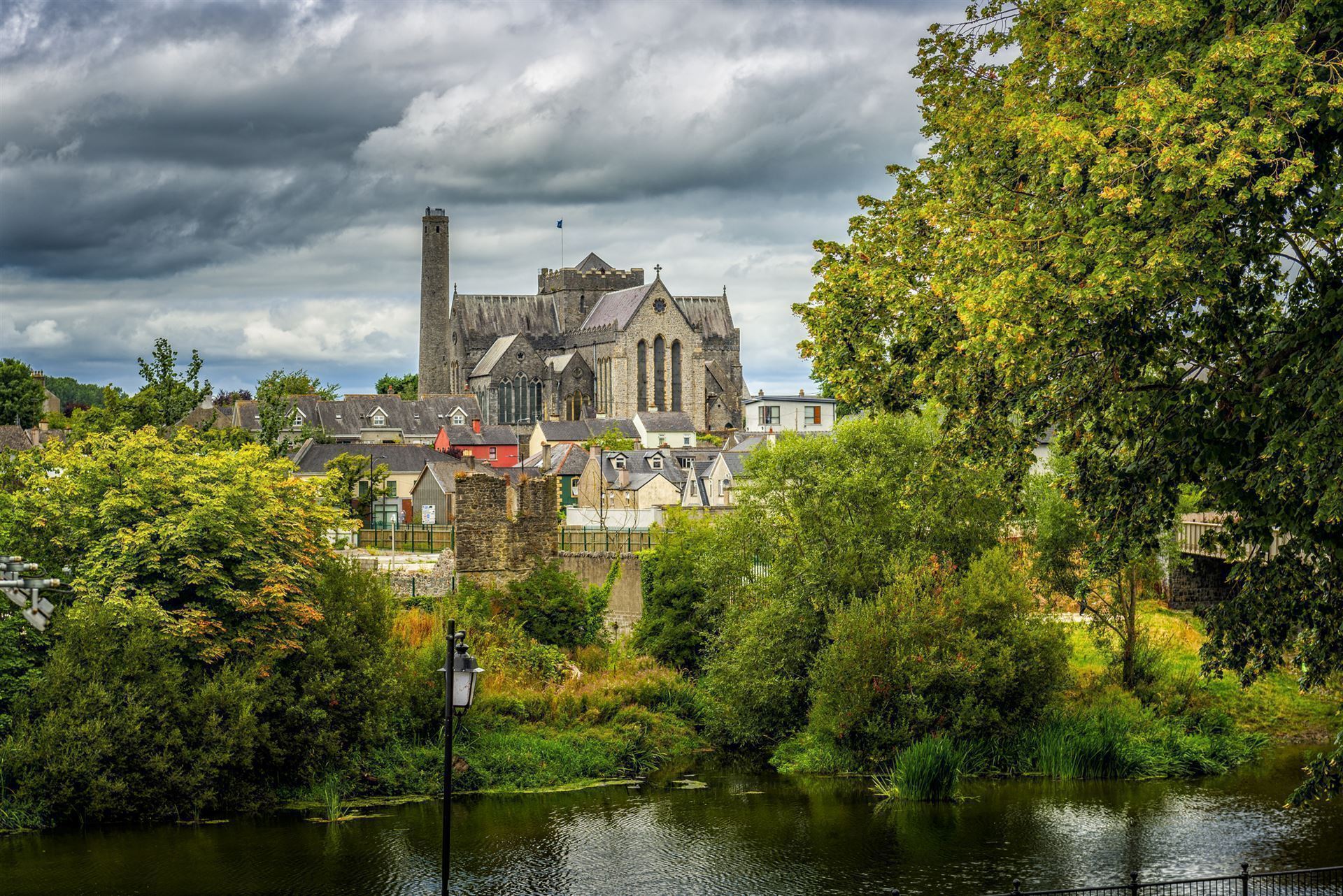 Blick auf St. Canice Cathedral