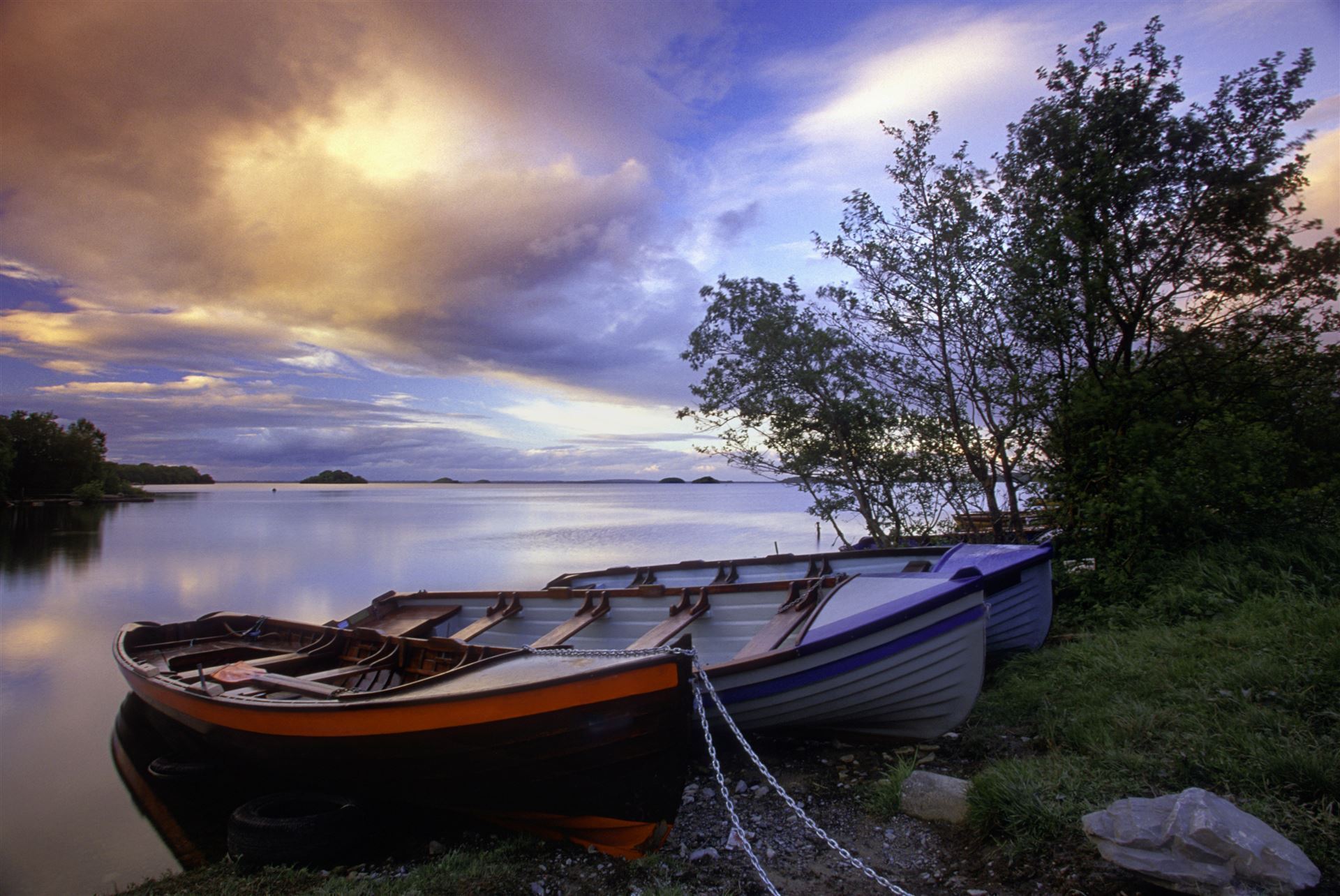 Sonnenuntergang am Lough Corrib