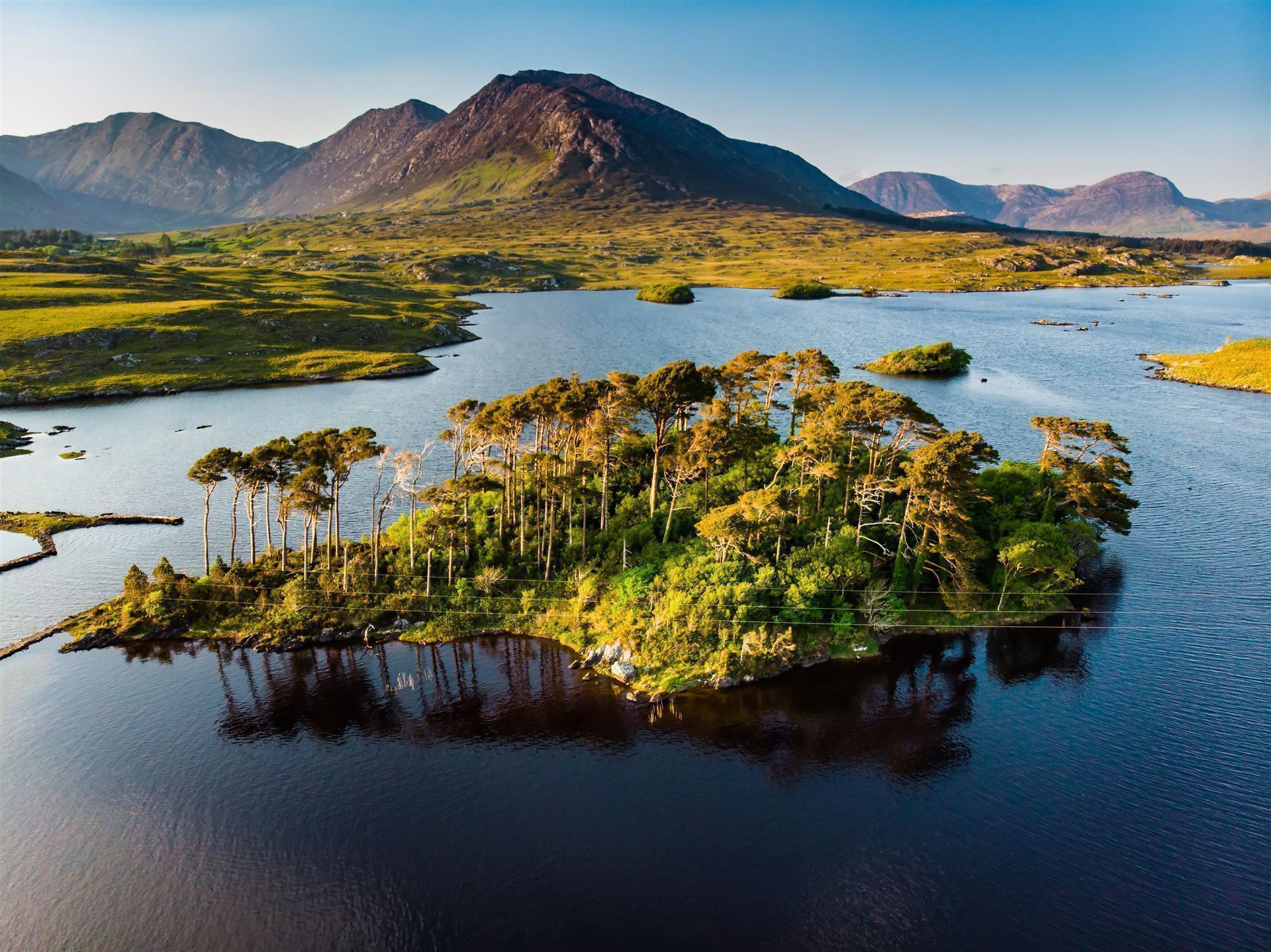 Twelve Pines Island in Connemara