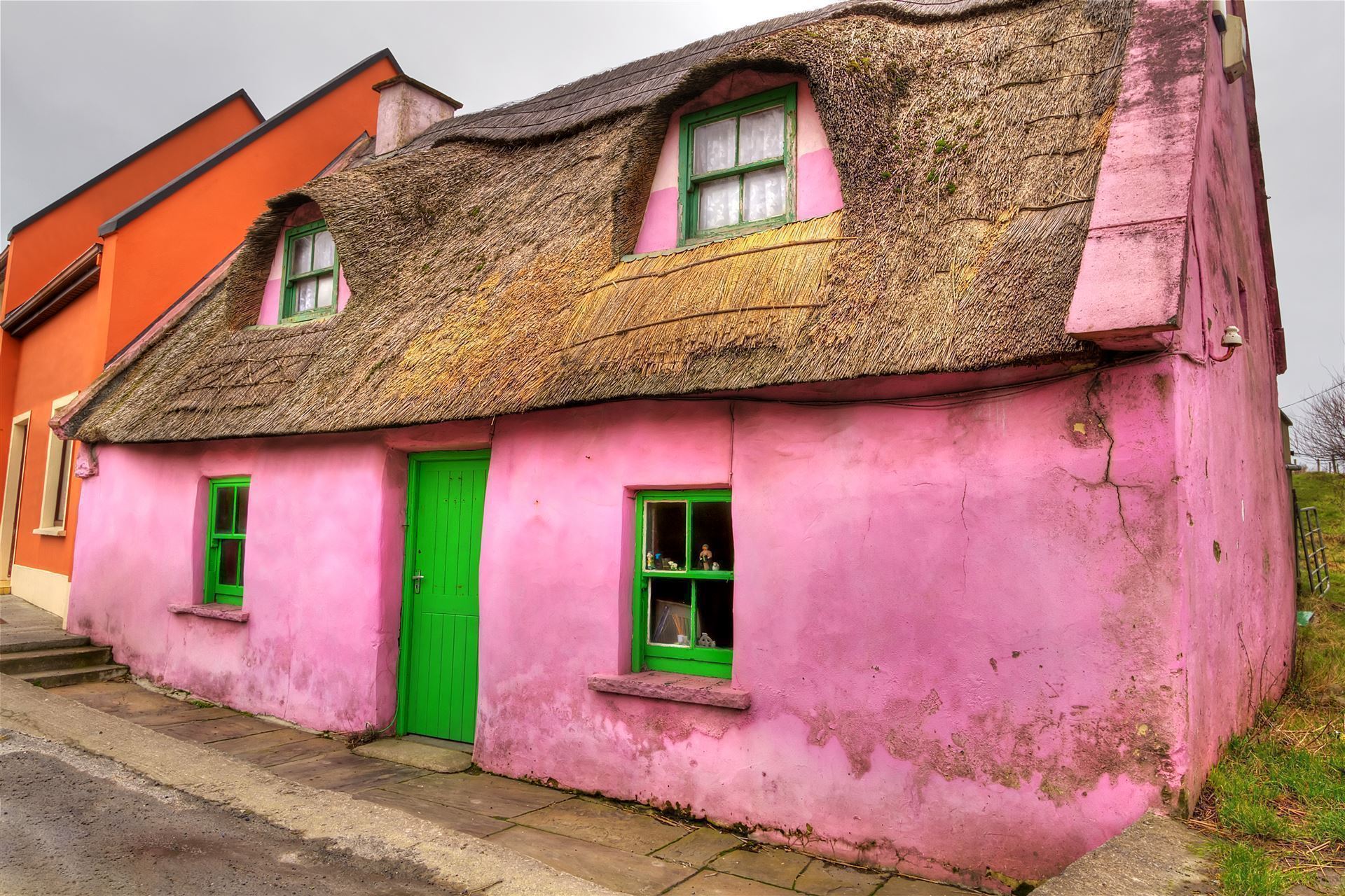 Impressionen aus der Fisher Street in Doolin