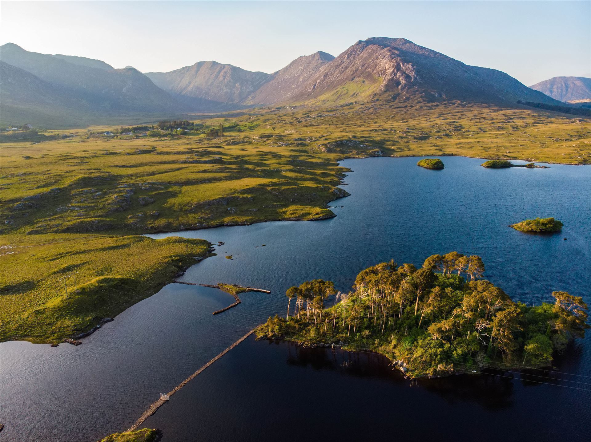 Twelve Pines Island in Connemara