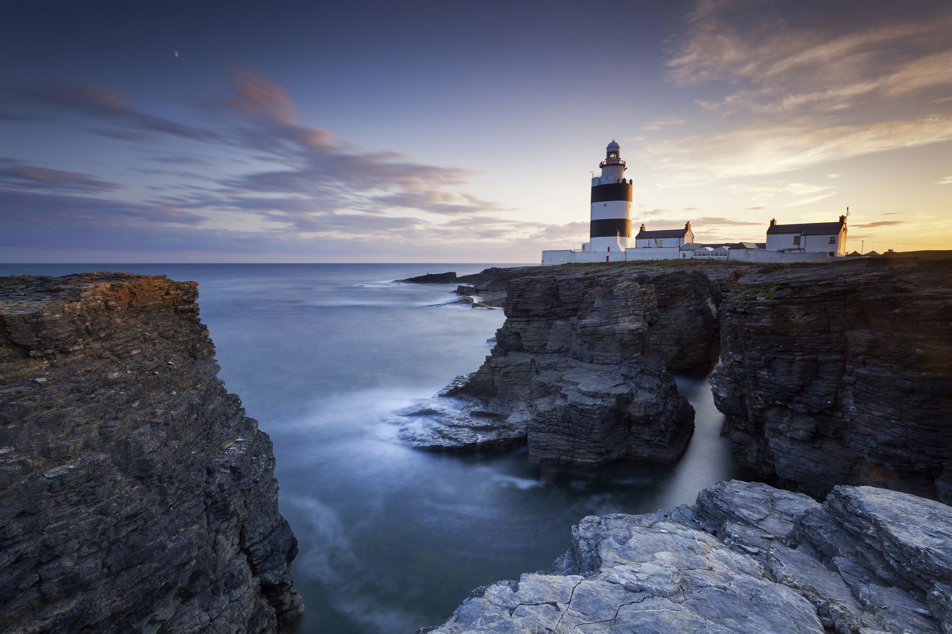 Leuchtturm am Hook im County Wexford