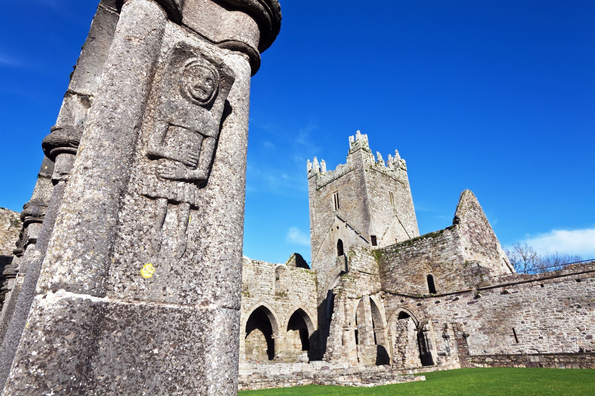 Jerpoint Abbey in der Nähe von Kilkenny