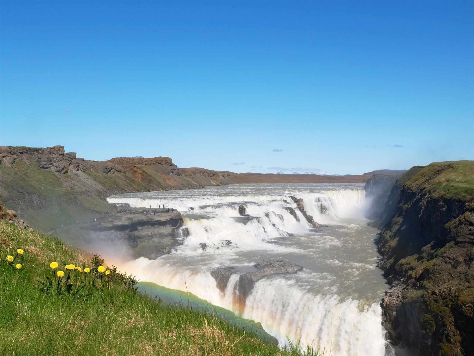 Gullfoss Wasserfall