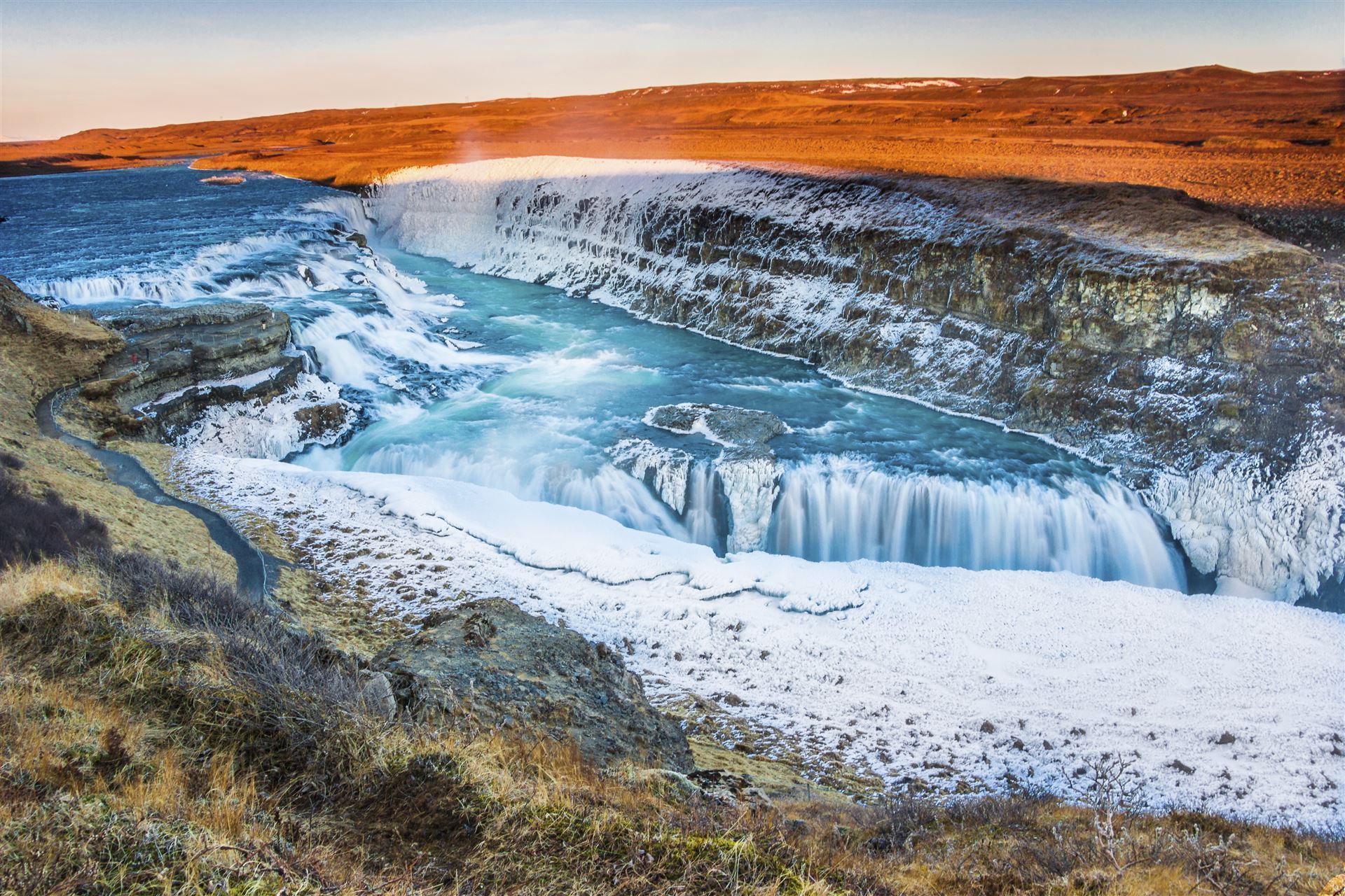 Gullfoss-Wasserfall