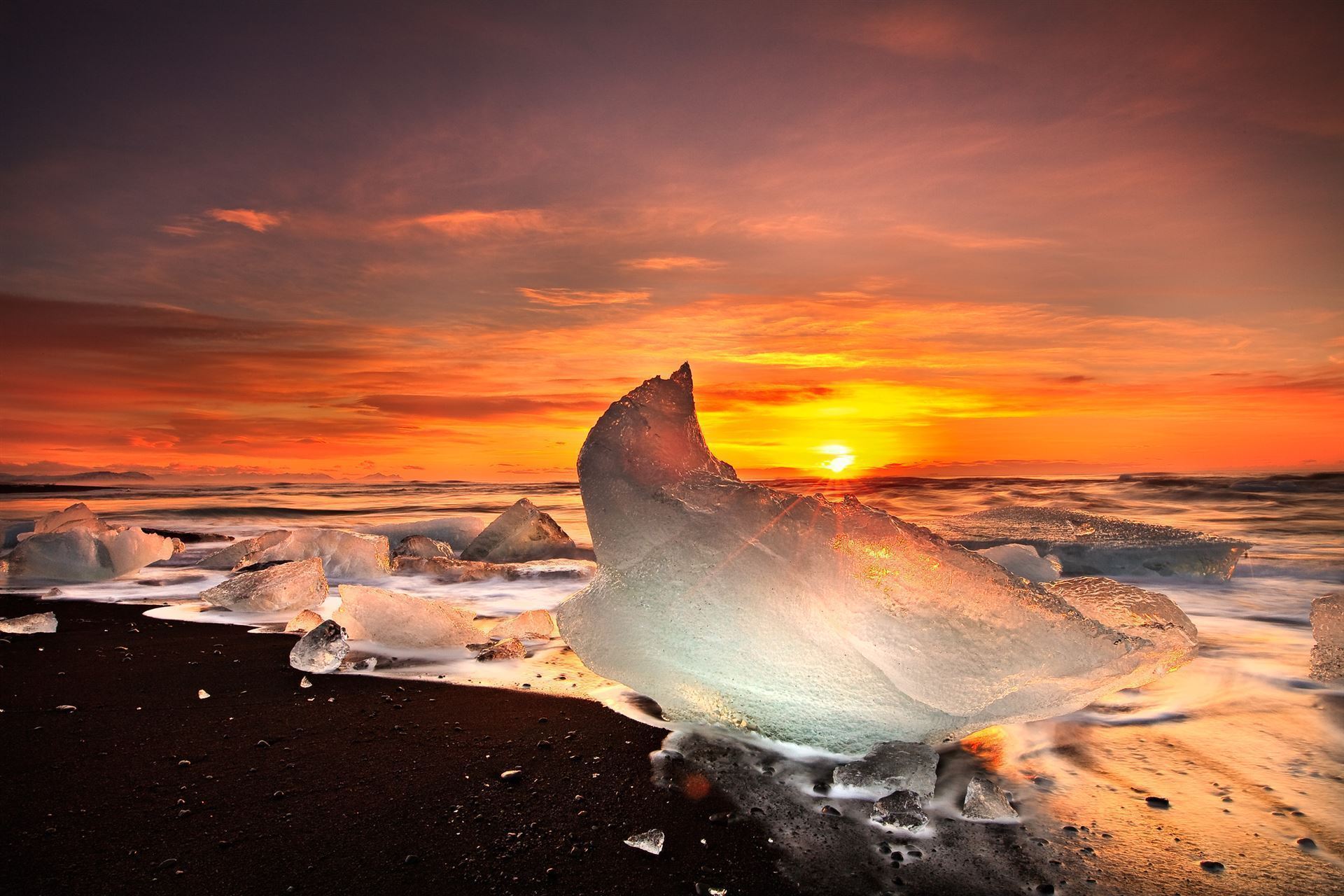 Island Jökulsarlón Gletscherlagune