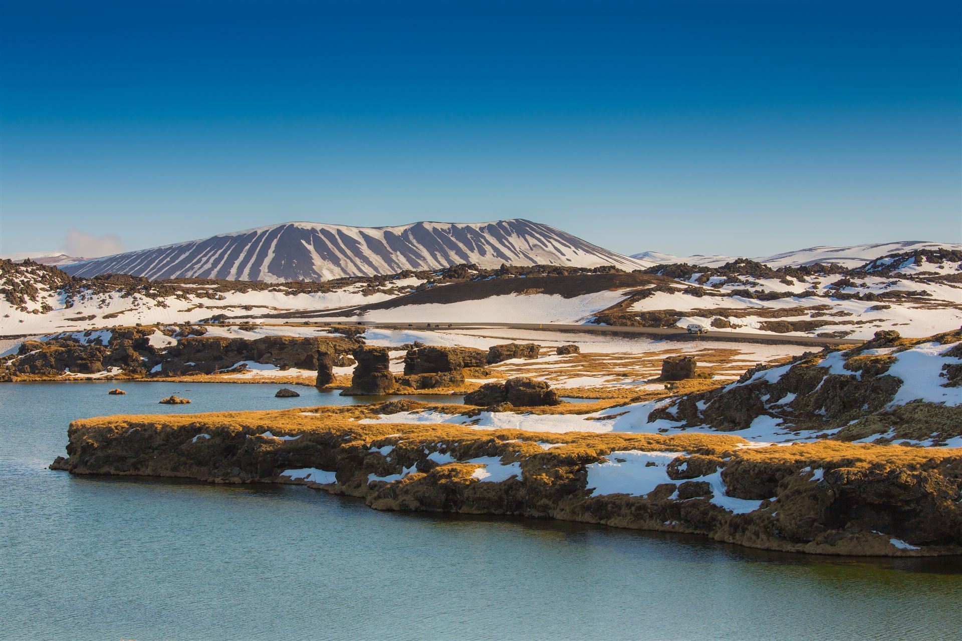 Island Myvatn See