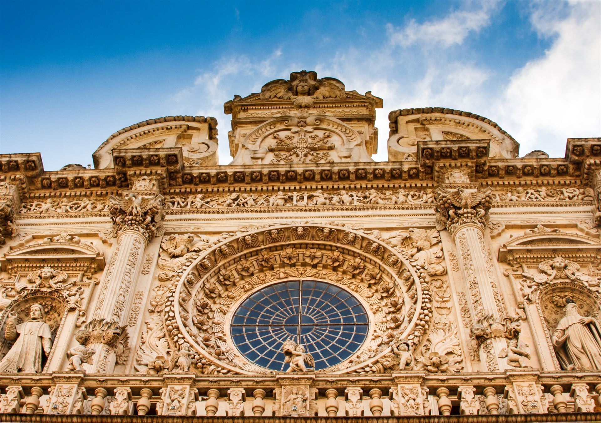 Italien Apulien Lecce Santa Croce