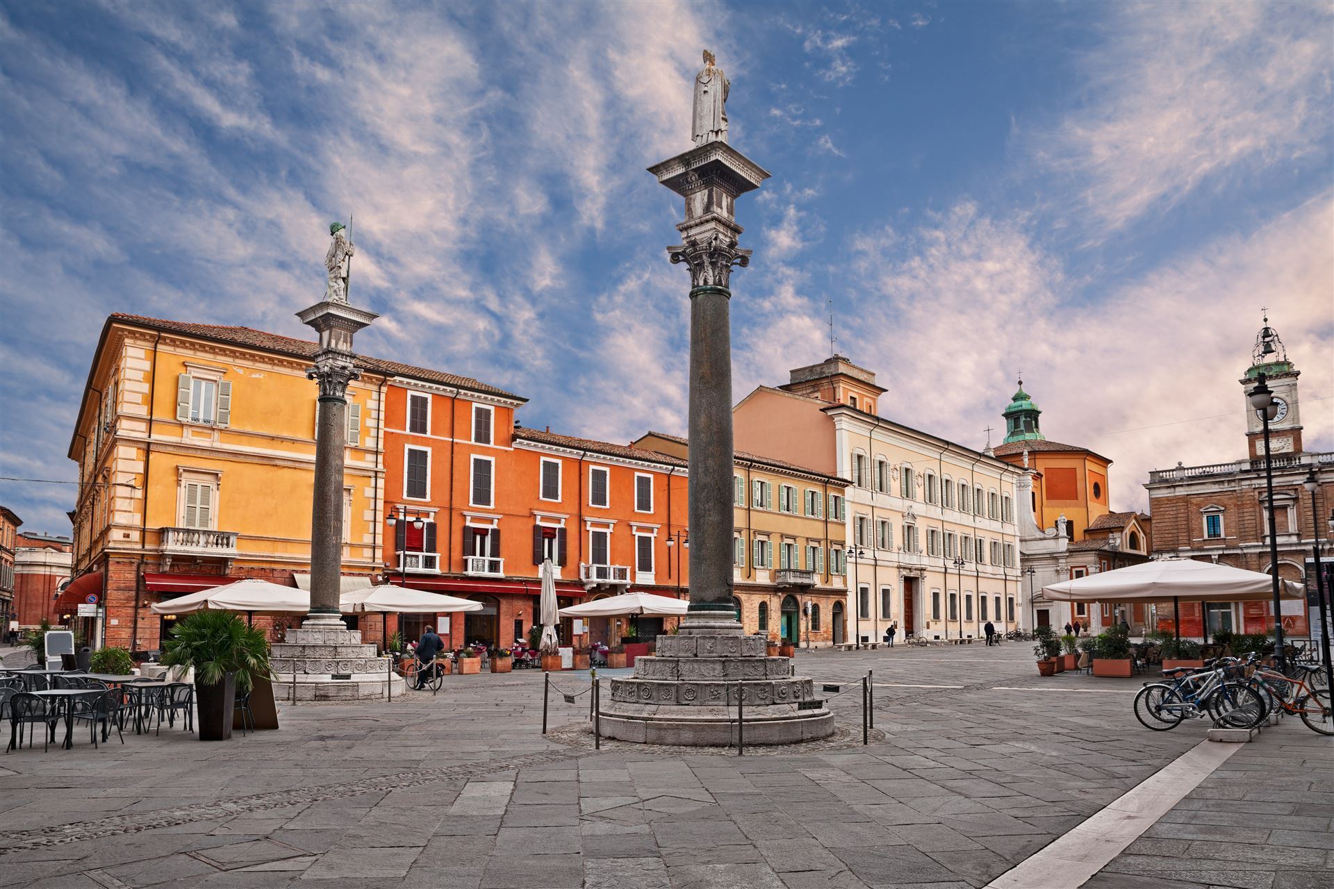Hauptplatz "Piazza del Popolo" in Ravenna