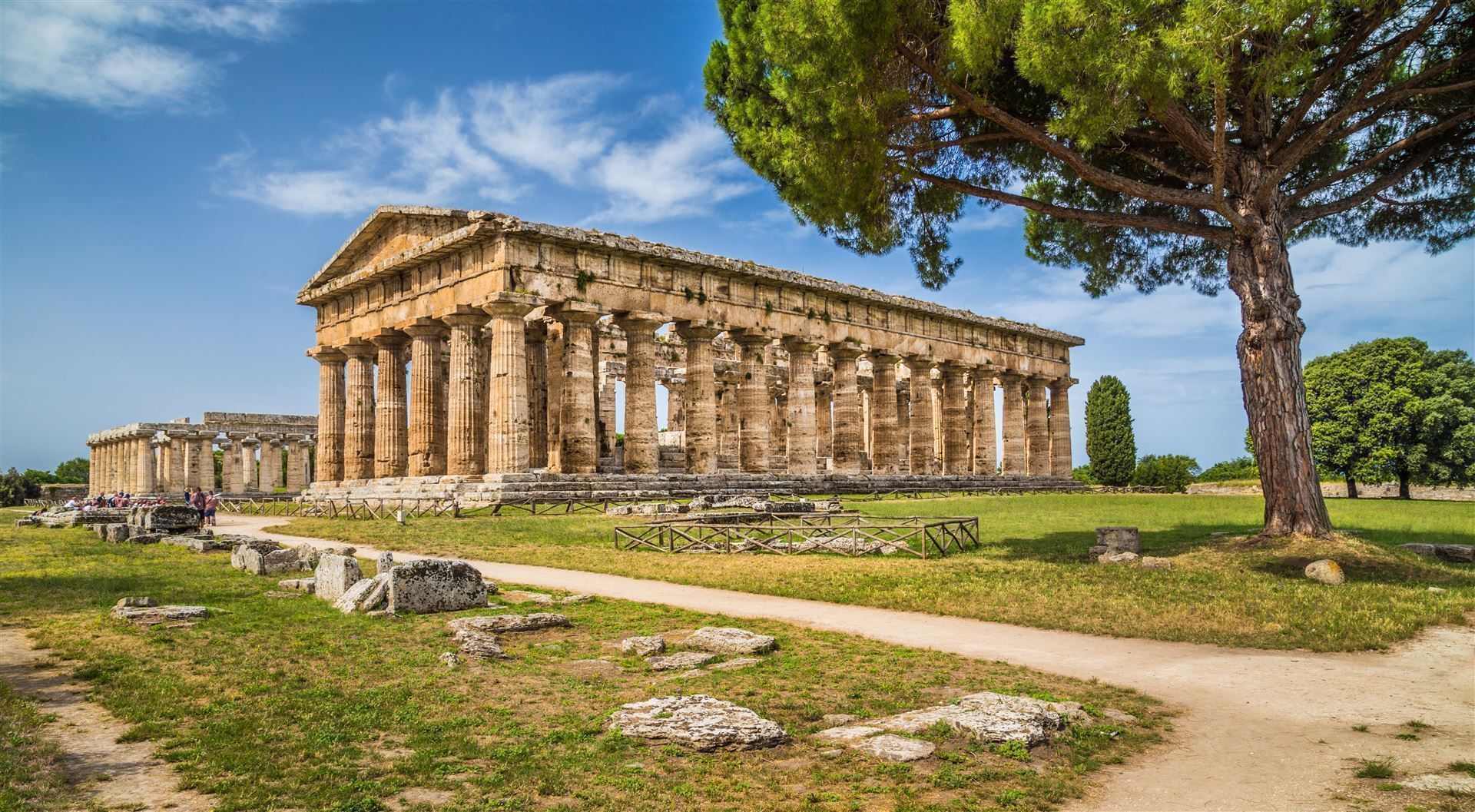 Italien Kampanien Paestum