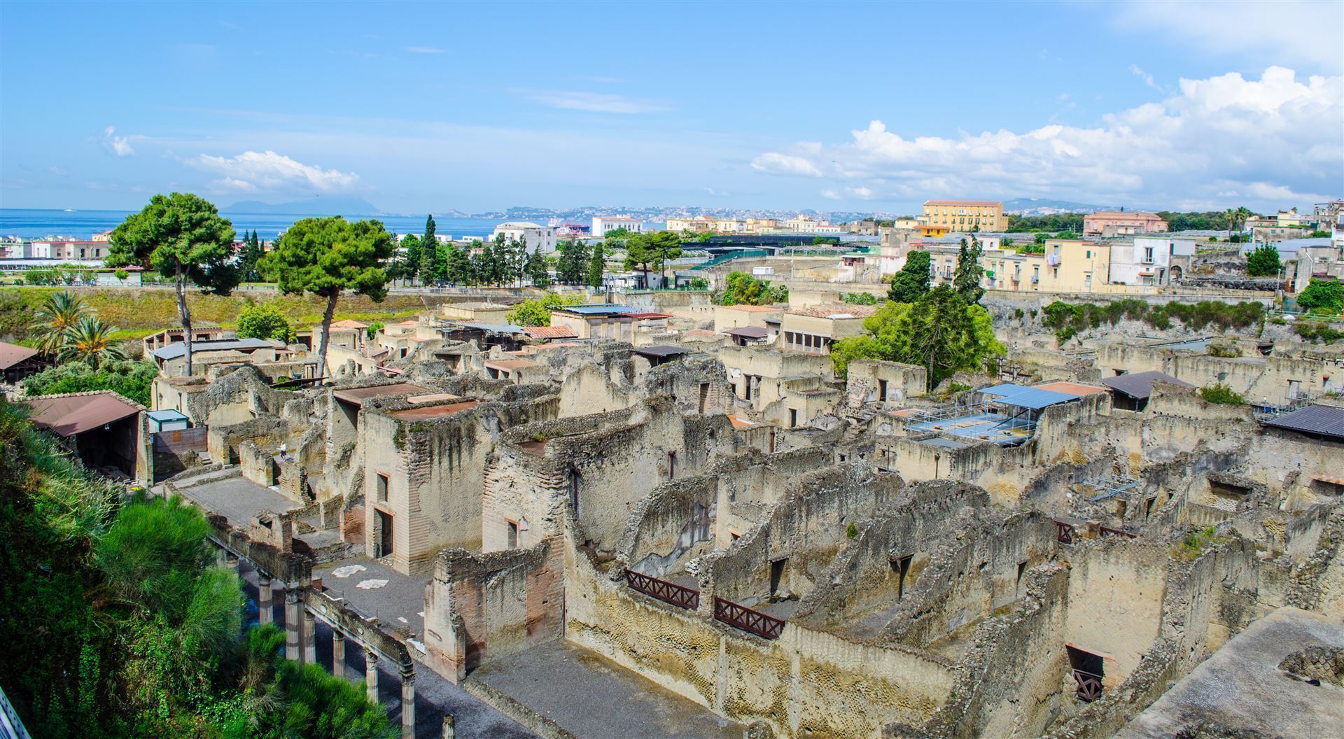 Antike Stätte Herculaneum
