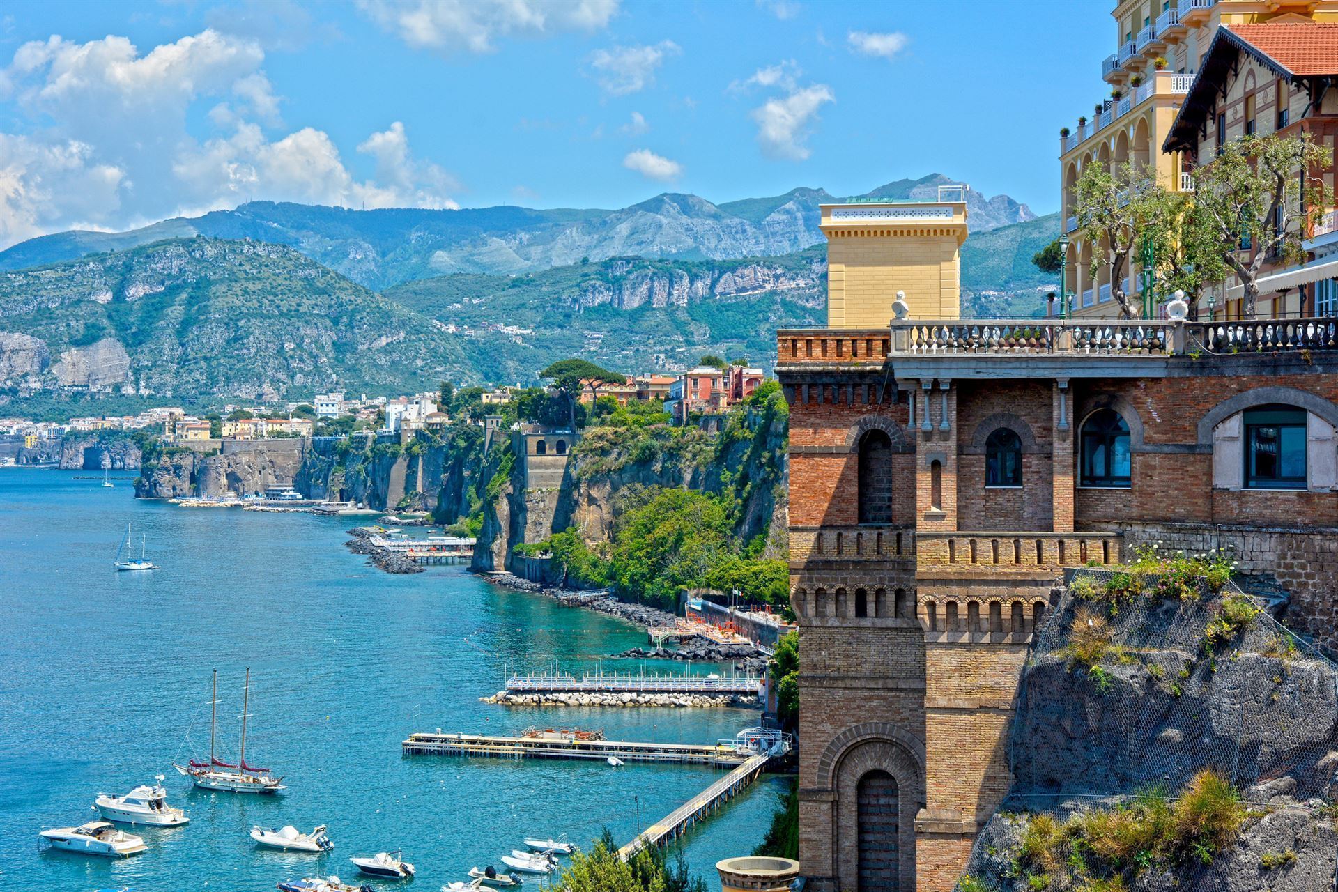 Italien Kampanien Sorrent Küste