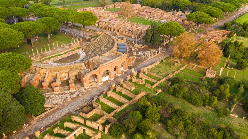 Rhoem Theater Ostia Antica