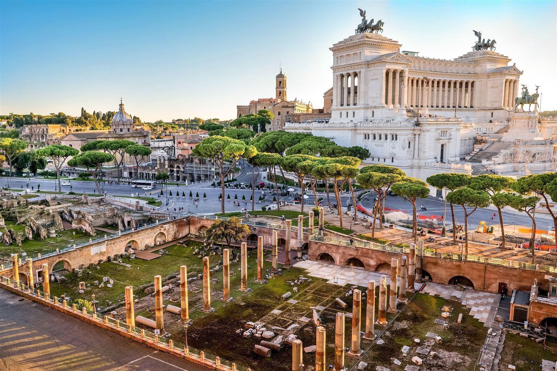 Italien Latium Rom Kapitol