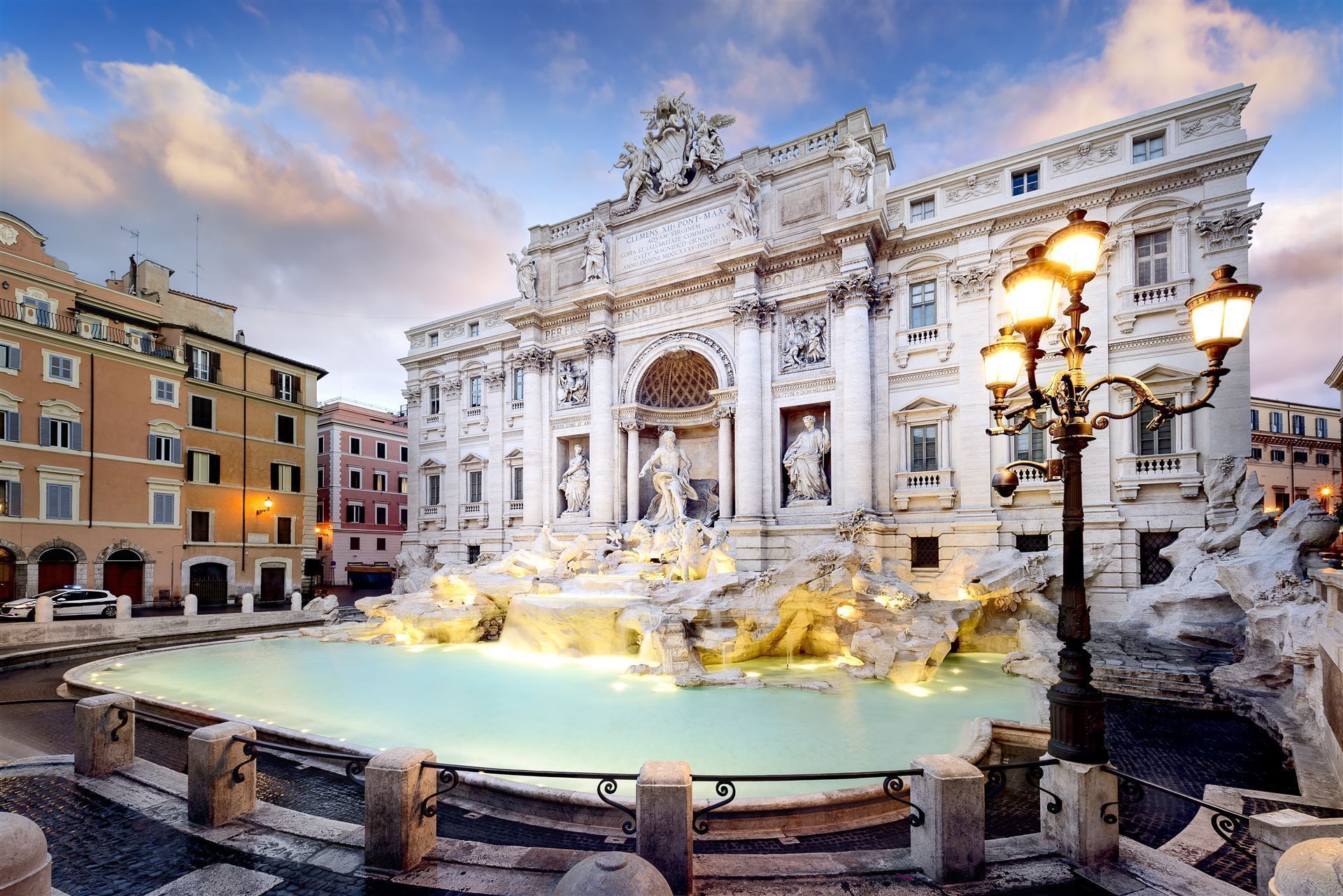 Rom Trevi Brunnen
