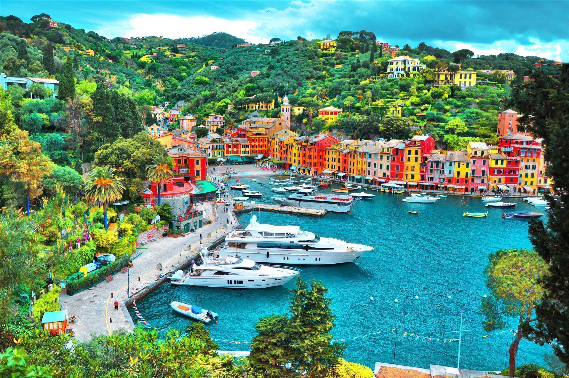 Italien Ligurien Portofino