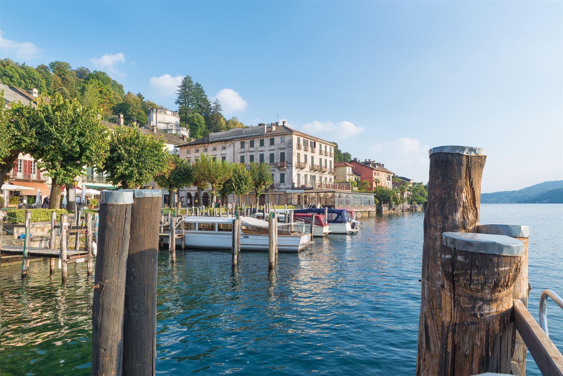 Italien Piemont Orta San Giulio Ortasee