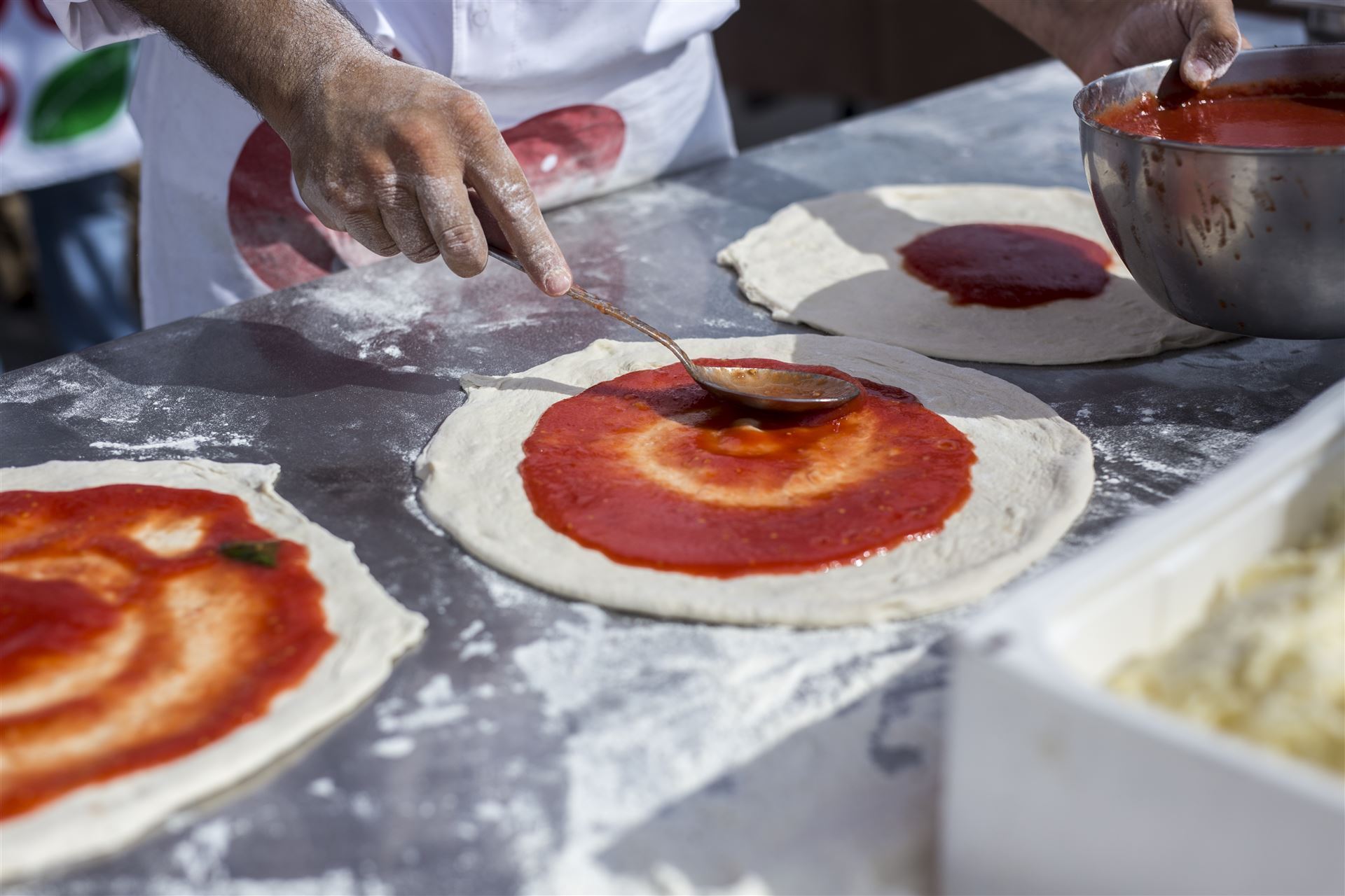 Pizzaworkshop in Neapel