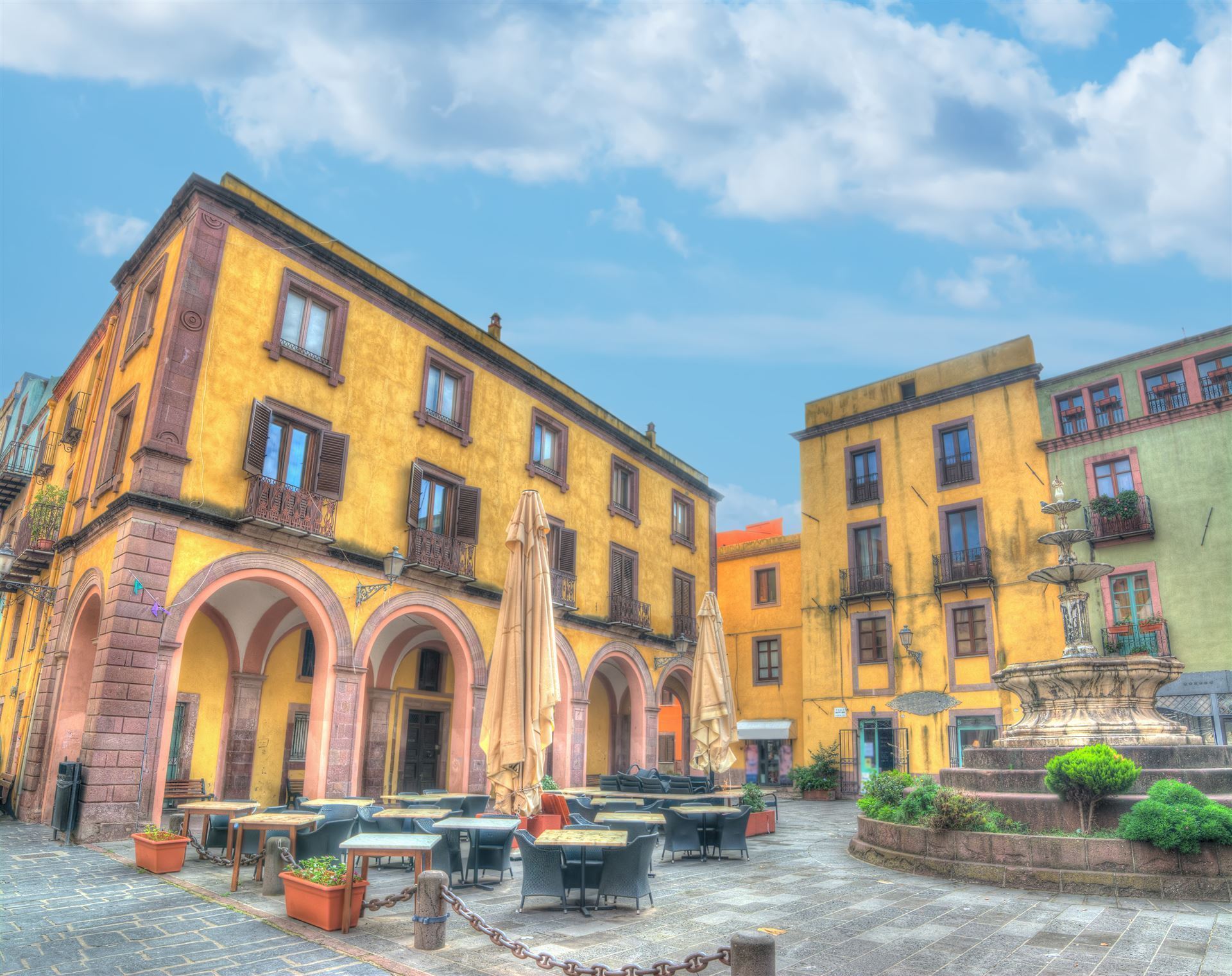 Italien Sardinien Bosa
