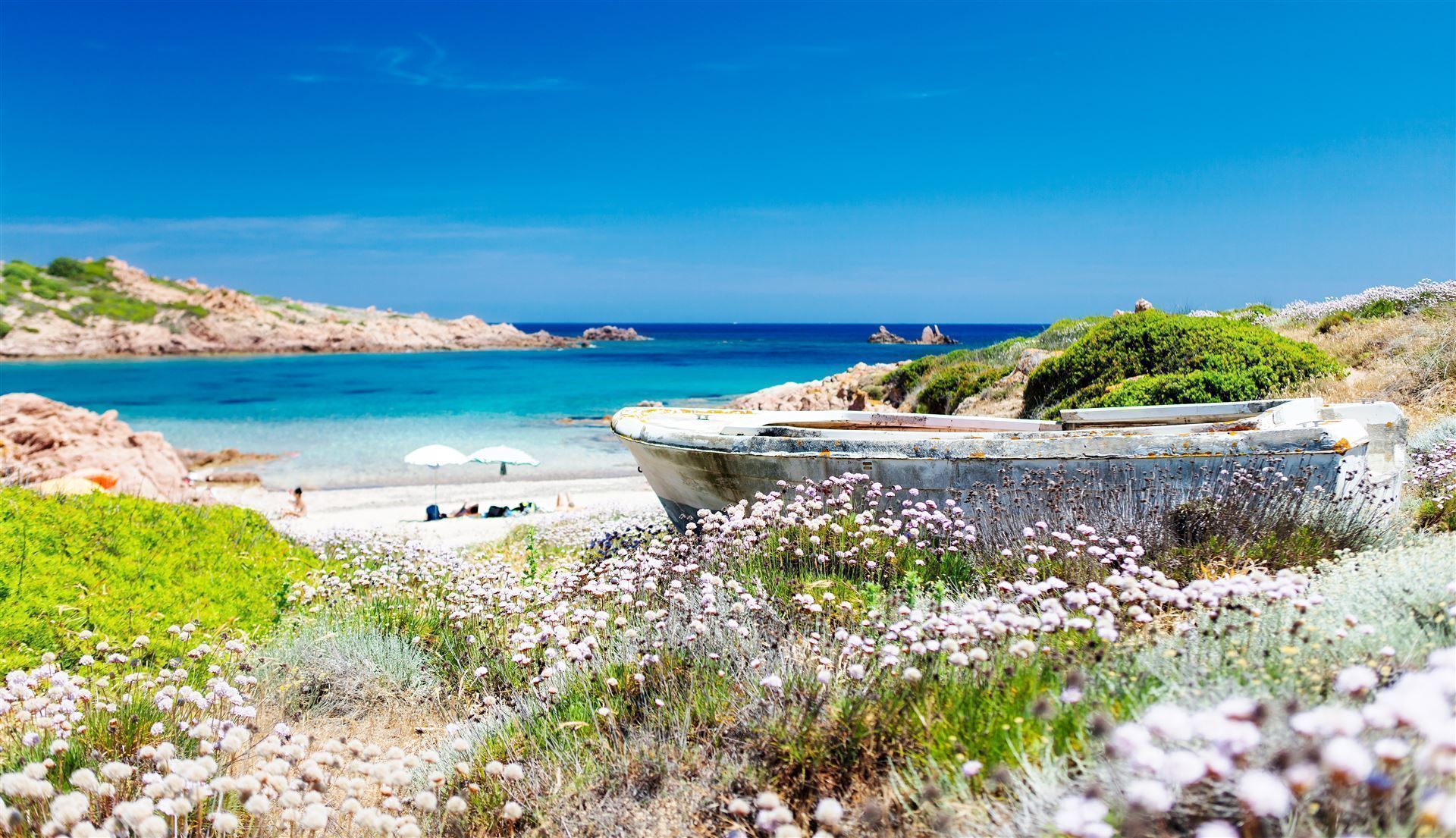 Italien Sardinien Impressionen Strand