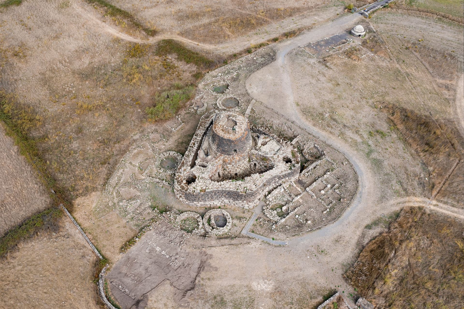 Nuraghe Santu Antine von oben