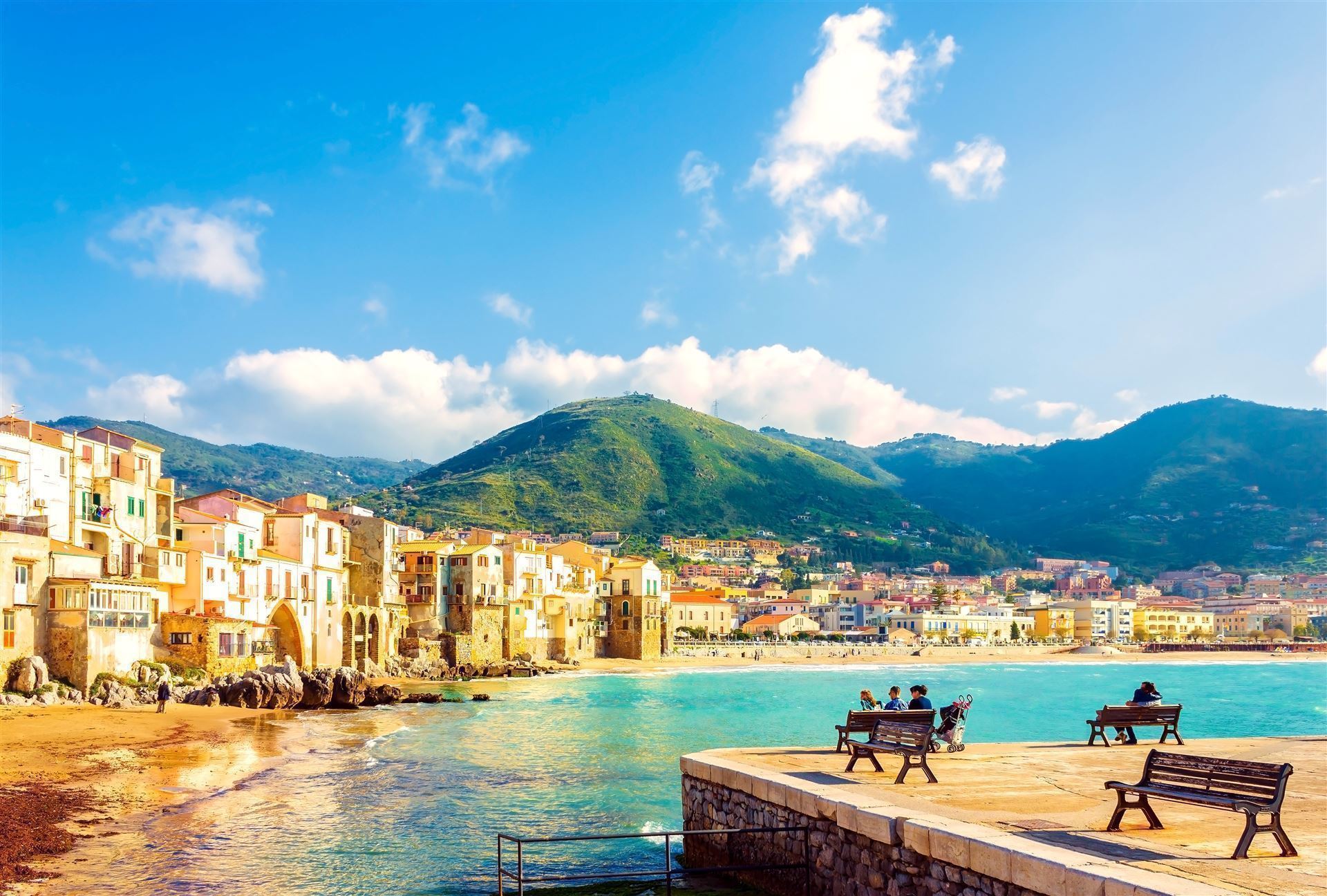 Beach von Cefalu