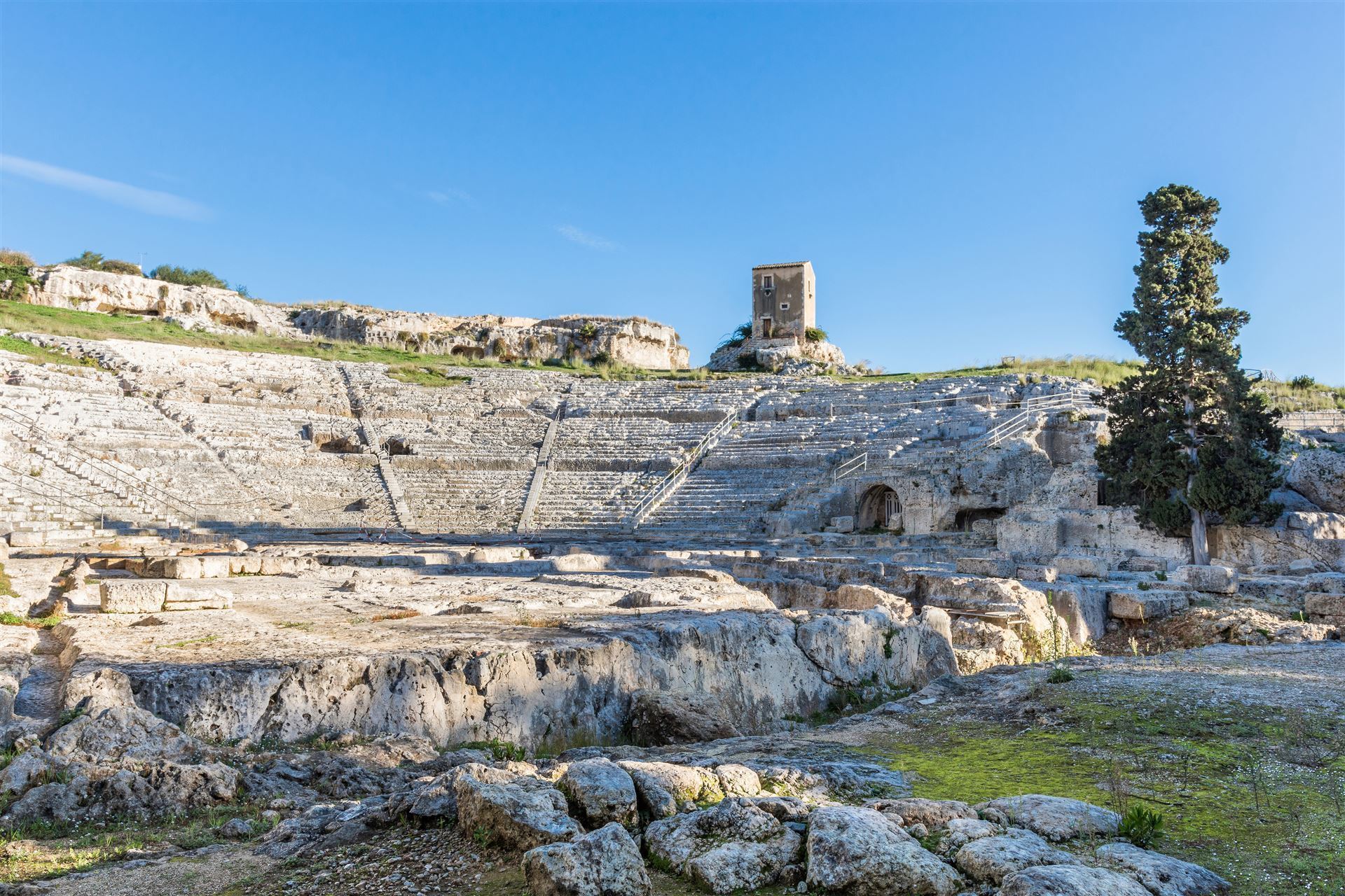 Italien Sizilien Syrakus griechisches Theater