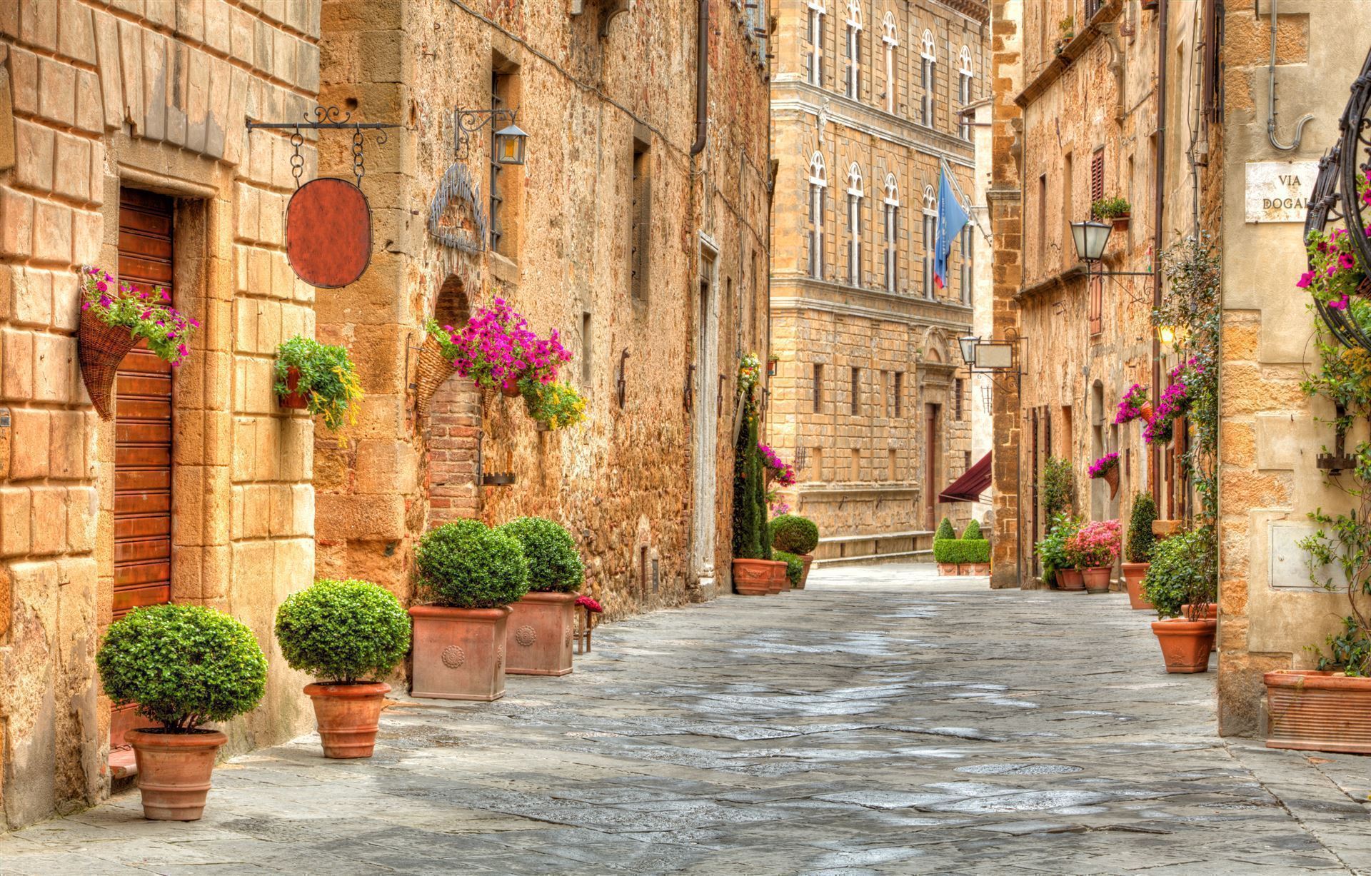 Italien Toskana Pienza