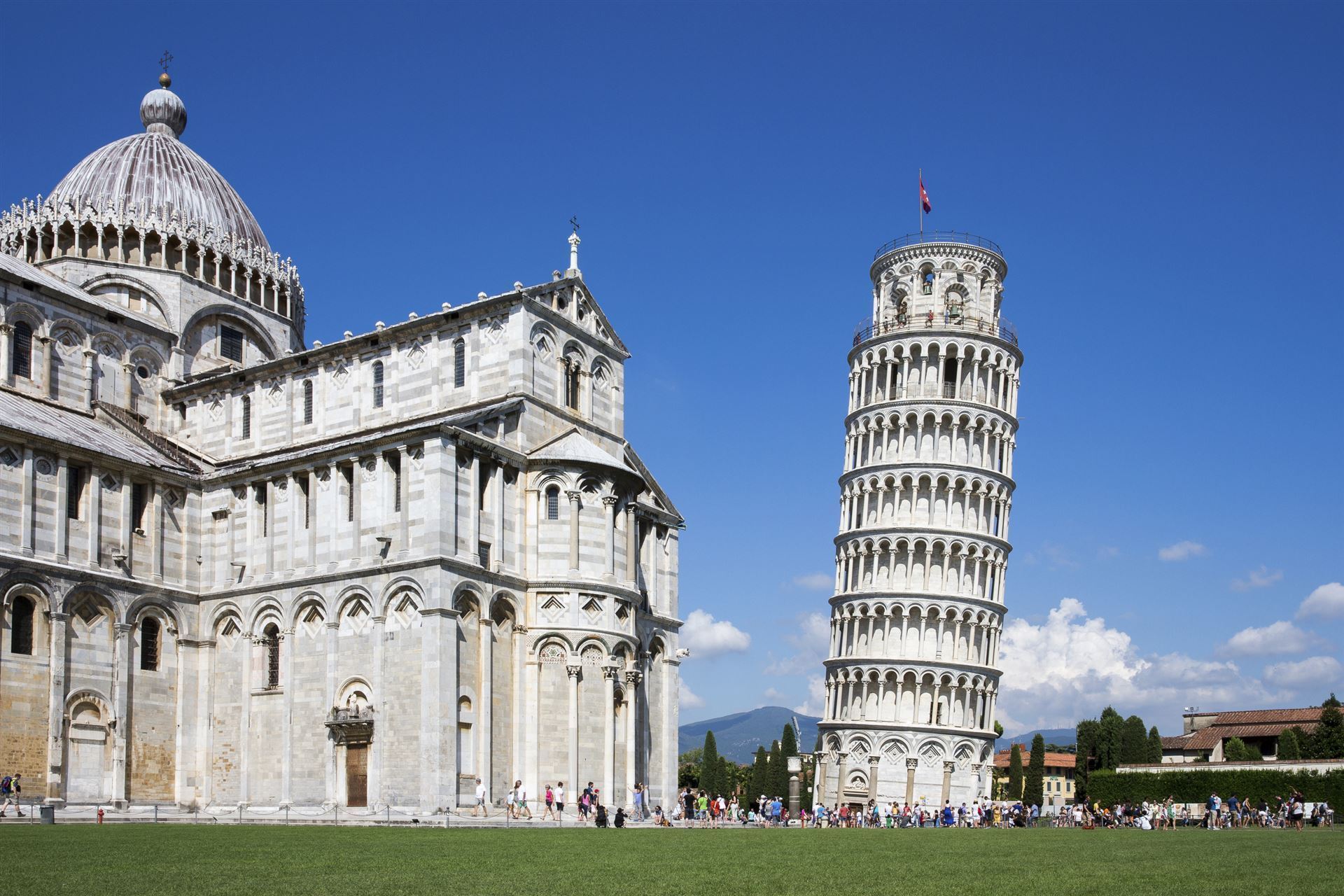 Italien Toskana Pisa Schiefer Turm