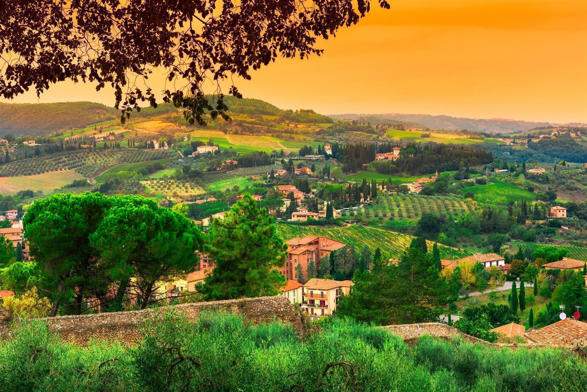 San Gimignano Landschaft