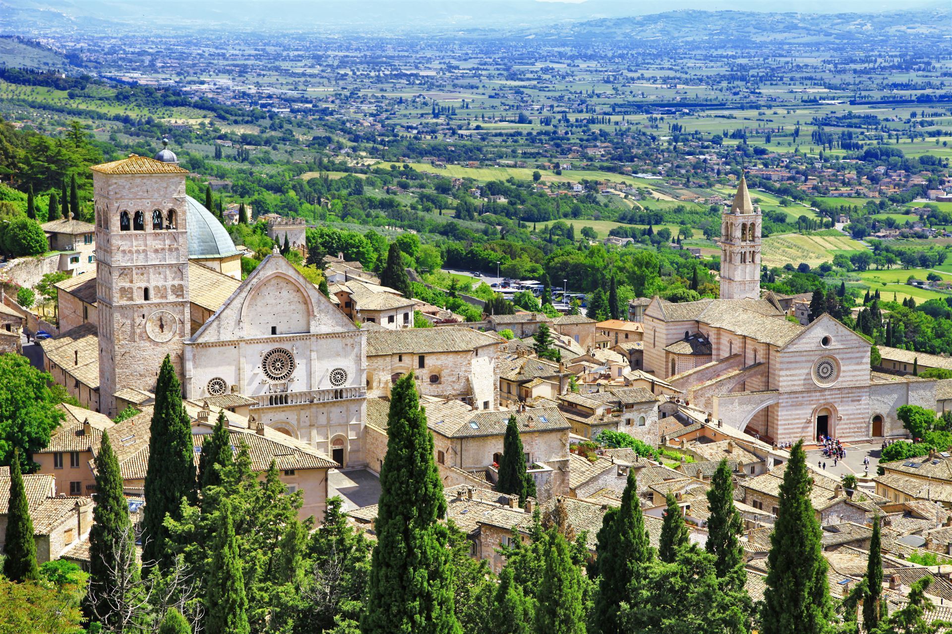 Blick auf Assisi