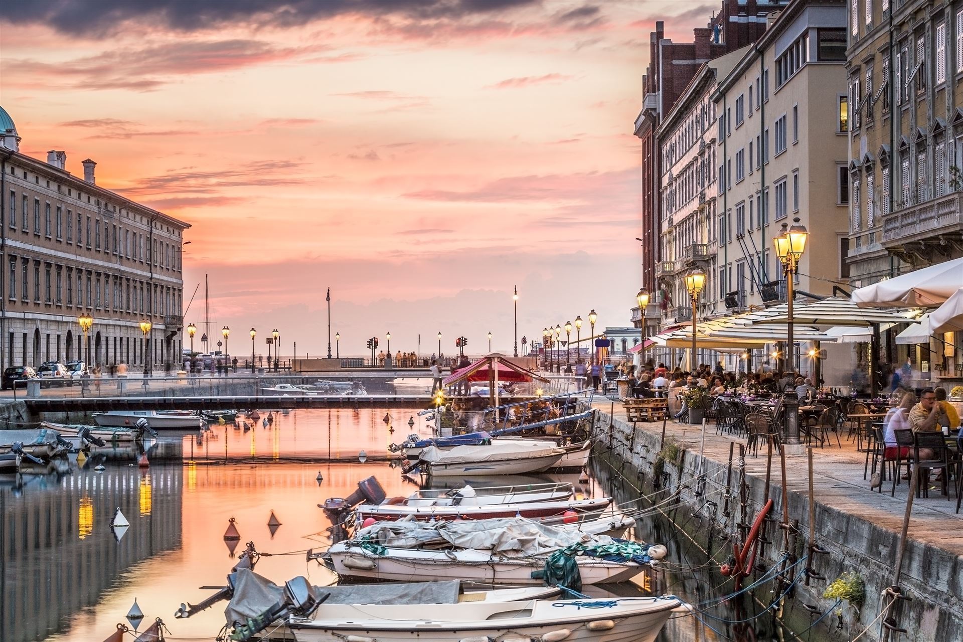 Canal Grande in Triest