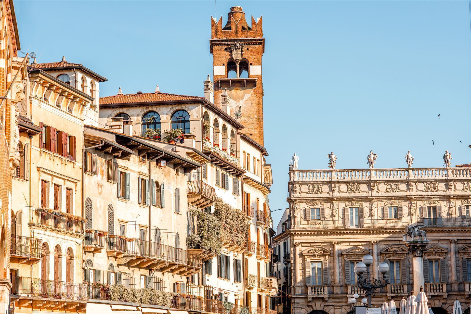 Italien Venetien Verona Gardello Tower