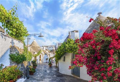 straße von Alberobello