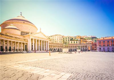 Italien Kampanien Neapel Piazza del Plebiscito