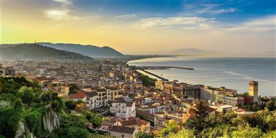 Panorama auf Salerno