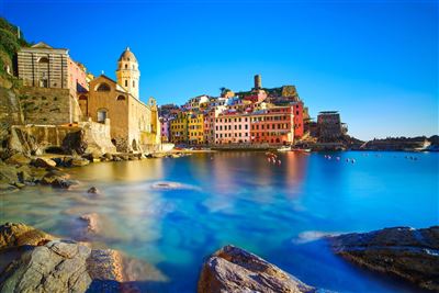 Italien Ligurien Vernazza