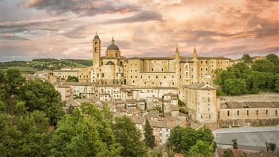 Italien Marken Urbino