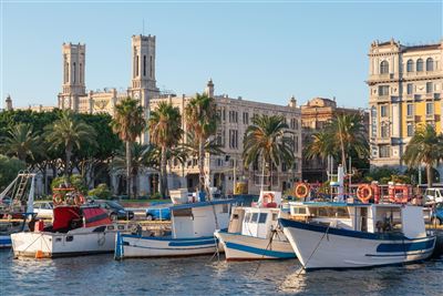 Hafen in Cagliari