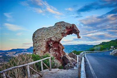 Italien Sardinien Elefantenfels