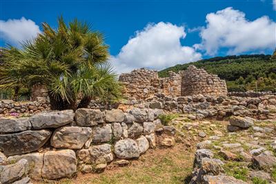 Italien Sardinien Palmavera-Nuraghe