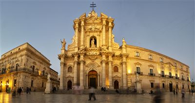 Italien Sizilien Syrakus Kathedrale