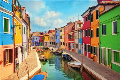 Italien Venetien Venedig Burano