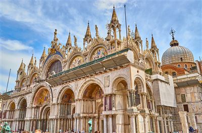 Italien Venetien Venedig Markusdom