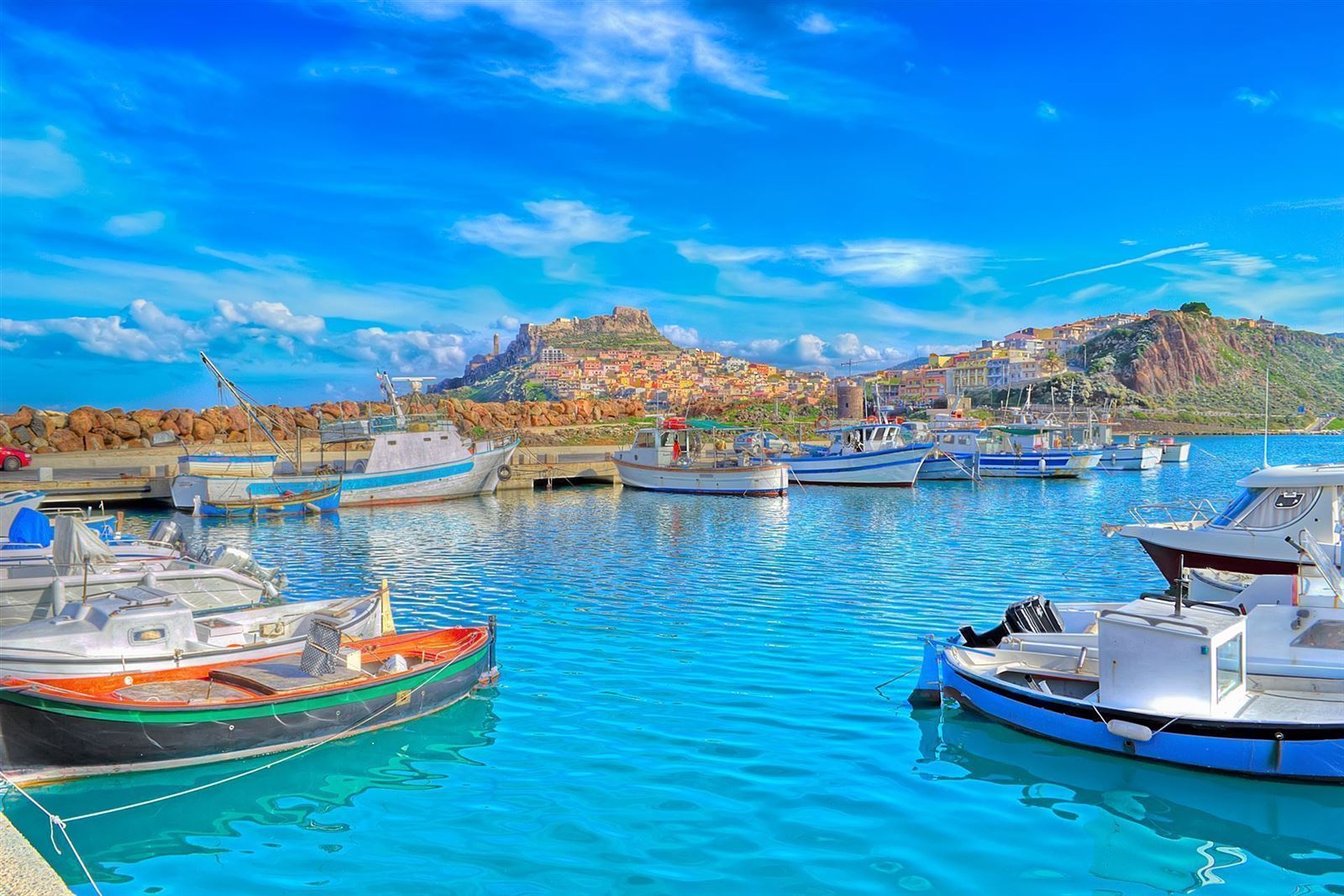 Italien Sardinien Castelsardo